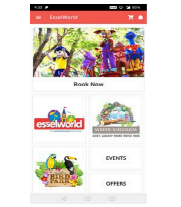 EsselWorld Booking App
